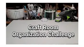 Craft Room Organization Challenge 2021 | Craft Room Tour | Work in Progress | Supplies Storage Ideas