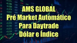 Daytrade Mini &Iacute;ndice e D&oacute;lar - Indicador Global -  Pr&eacute; Market - AMS Trader #daytrade #miniindice