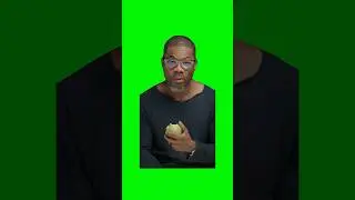 Kirk Franklin Eating Apple | Green Screen #kirkfranklin #apple #brainrot #meme #fyp