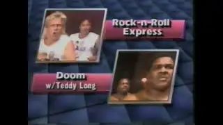 Rock & Roll Express vs Doom   Power Hour June 29th, 1990