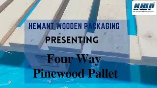 Four Way Pine Wood Pallet (Hemant Wooden Packaging)