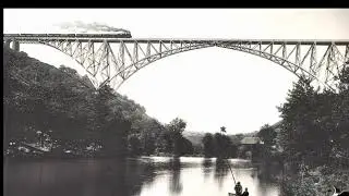 Le viaduc du Viaur au temps du cinéma muet