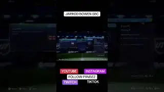 86 Jarrod Bowen SBC: Completed - Cheap Solution #foryou #ytshorts #bowen #fc #piindzz #sbc #cheap