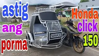 HONDA CLICK 150, W/ ASTIG NA SIDECAR PORMA PA LANG PANALO NA, @OrlySidecarTv  ORLY SIDECAR EDITION.