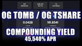 DeFi: OG Tomb (V2) Adding Liquidity & Compounding Interest *Fantom Tomb Fork* 80% Daily Yield APR ✔