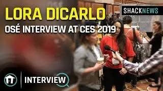 Lora Dicarlo Os&eacute; Interview at CES 2019