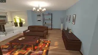 Интерактивная 3D презентация номера отеля на движке PlayCanvas
