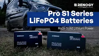 Представляем аккумуляторы Renogy Pro S1 серии LiFePO4