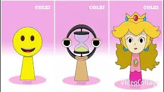 Sprunki Emoij Phase & Hourglass Phase and Princess Peach Phase