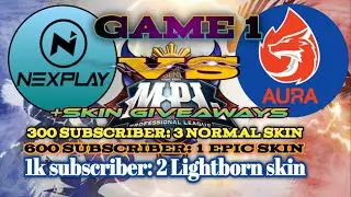nxp vs aura ph game 1 mpl ph s7|aura vs nxp game 1 mpl s7-mpl philippines live