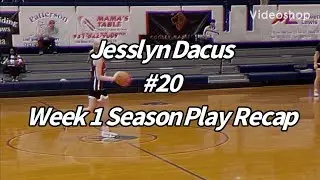 Jesslyn Dacus Freshman Year SCHS BASKETBALL week one season play 2025