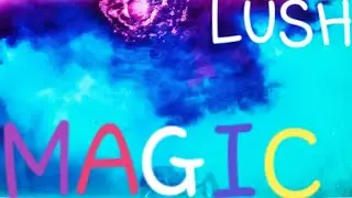 LUSH MAGIC BATH BOMB DEMO! 💜💙💜💙