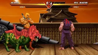 HE-MAN vs RYU MASTER - The most epic fight ever made❗🔥