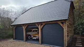 Take a Tour: Oakmasters 3-bay Oak Framed Garage