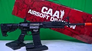 CAA Licensed Full Metal M4 Carbine Airsoft AEG Rifle by King Arms