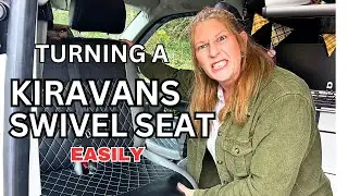 How To Turn A KIRAVANS DOUBLE SWIVEL SEAT - (WITHOUT SWEARING !!!)