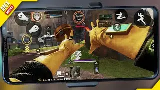 60fps, Ultra Graphics, Max Settings - Apex Legends Mobile - NOT PRO CAUSTIC GAMEPLAY