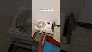 installation split AC