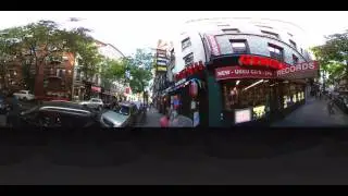 Walking the back streets of New York - 360 view