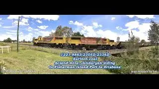 22 Monday December 2025,  Main Western Line Sth Qld Au, Brisbane  west Charlieville, Thallon