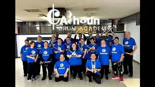Calhoun Drumline Prepare for first Performance!