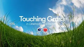 Прикосновение к траве в Cinema4D и Redshift — как мы создавали травянистые поля для весеннего мер...