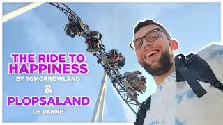 L'incroyable 🤯 THE RIDE TO HAPPINESS & découverte de Plopsaland 🎢 | Adventure in Europe 🧭 | Vlog |