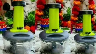 Vegetable Chopper review| Vegetable Chopper and use kaise karen|push chopper#chopper# unboxing#using