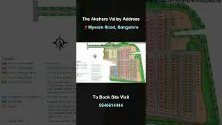 The Akshara Valley Address | Premium Apartments | Mysore Road, Bangalore West | ‪+91 99406 14444‬