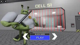 ESCAPE ALIEN PRISON RUN! Roblox Obby Gameplay Walkthrough No Death 4K