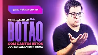 Como fazer um BOTÃO ANIMADO COM CANTOS RETOS usando o ELEMENTOR + FIGMA [SVG]