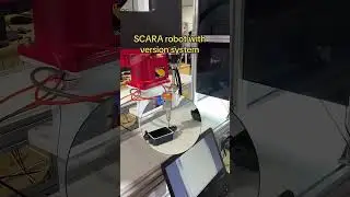 SCARA robot paired with vision for adhesive application #borunte robot #industrial robot