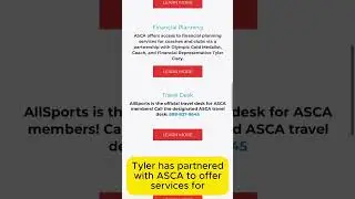 ASCA Membership Benefit - Financial Planning