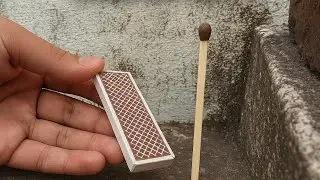 Machise experiment | matchbox crafts | matchbox experiment 