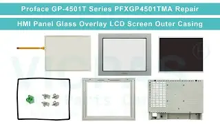 Proface GP-4501T PFXGP4501TMA Touch Screen Monitor LCD Screen Protective Film Outer Casing