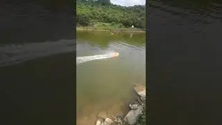 Water rescue robot flying wing flood control and rescue fire emergency rescue coastal rescue