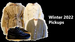 Winter 2022 Pickups (CDG, Junya Watanabe, Thrifted, CP Company)