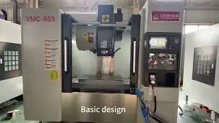 VMC850 5-Axis Vertical CNC Machine Tool Single Spindle with BT40 Taper