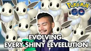 Every Shiny Eeveelution in One Day &ndash; No Name Trick! | Pok&eacute;mon GO Community Day 2025