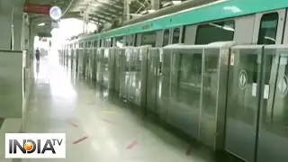 NMRC prepares Sector-51 Metro Station for post lockdown services