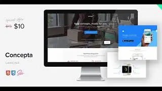 Concepta - SaaS, Software, WebApp & Services Template | Themeforest Website Templates and Themes