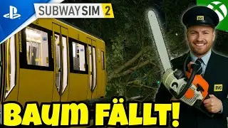 🚉BAUM F&Auml;LLT!🌳Chaos nach Unwetter in Berlin | SubwaySim 2 BVG Szenario #03