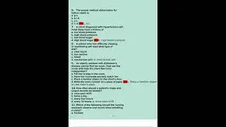 Cna State Exam Practice Questions And Answers 2023 Verified Answers By Expert