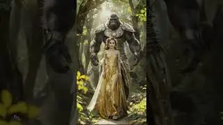 Leena Noire 👑 | AI Fashion Model in The Beauty and The Beast Reimagined &ndash; Cinematic Short Film