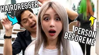Letting The Person In Front of Me Decide My Hair Color!