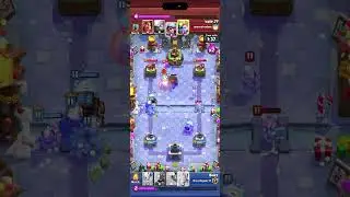 Super fun snow storm deck #clashroyale