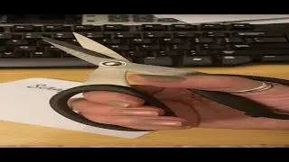 Tonic Studios NOM309477 Tim Holtz Kushgrip Non-Stick Micro Serrated Scissors 7