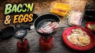 ASMR Cooking Breakfast on the River 🍳