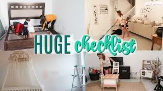 EXTREME CLEAN WITH ME // MASTER BEDROOM DEEP CLEAN AND MAKEOVER