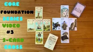 Video #3 Petit Lenormand Core Foundational Series Vertical Interactions & the 5-Card Cross spread
